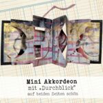 Akkordeon Booklet in 3D, handgefertigt – Bild 2