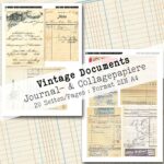 Vintage Dokumente, 20 Seiten [Digital] – Bild 9
