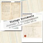 Vintage Dokumente, 20 Seiten [Digital] – Bild 7