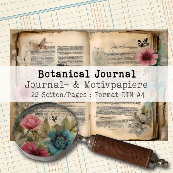 Botanical Journal, Journal- & Motivpapier, 22 Seiten [Digital] – Bild 2