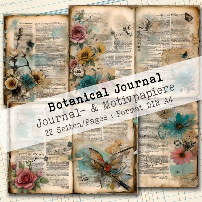 Botanical Journal, Journal- & Motivpapier, 22 Seiten [Digital] – Bild 8