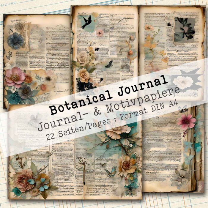 Botanical Journal, Journal- & Motivpapier, 22 Seiten [Digital] – Bild 7