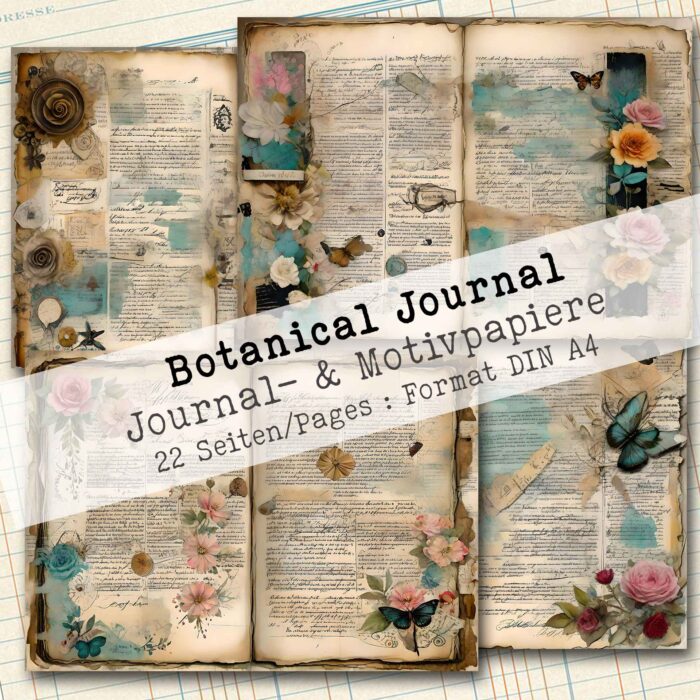 Botanical Journal, Journal- & Motivpapier, 22 Seiten [Digital] – Bild 5