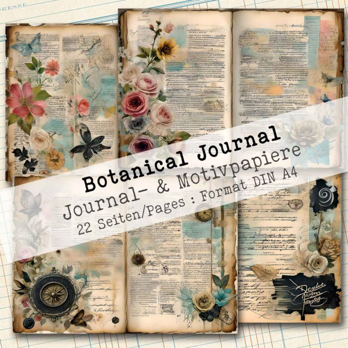 Botanical Journal, Journal- & Motivpapier, 22 Seiten [Digital] – Bild 4