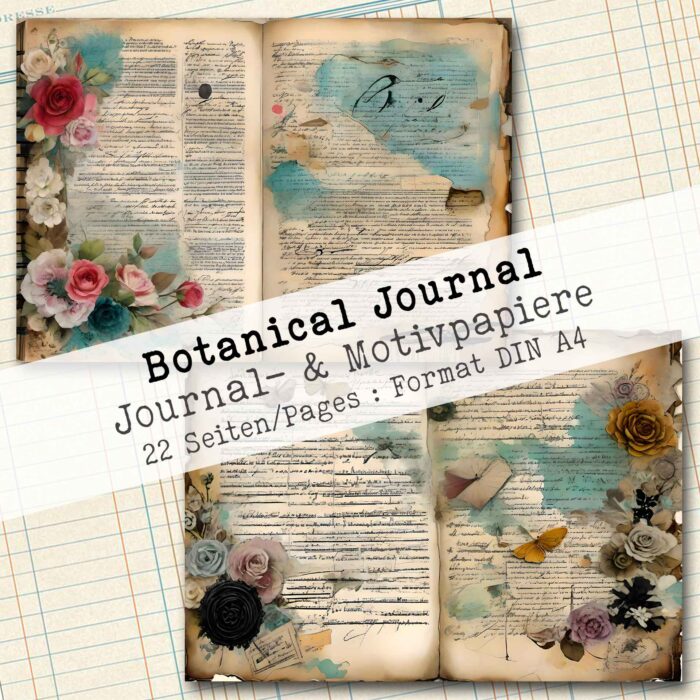 Botanical Journal, Journal- & Motivpapier, 22 Seiten [Digital] – Bild 3