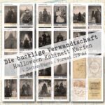 Halloween Kabinettkarten, Bundle, 17 Seiten [Digital] – Bild 2