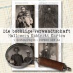 Halloween Kabinettkarten, Bundle, 17 Seiten [Digital] – Bild 5