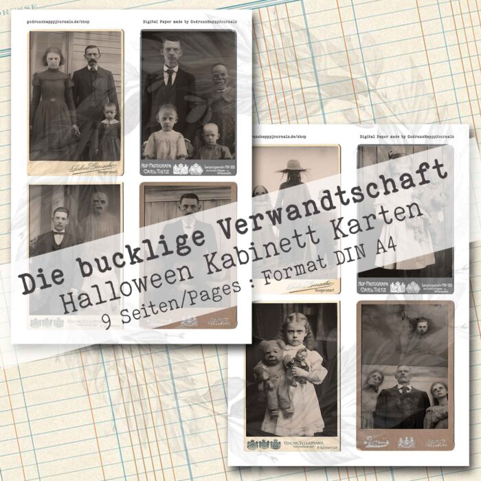 Die bucklige Verwandtschaft, Kabinett Karten, 9 Seiten [Digital] – Bild 5