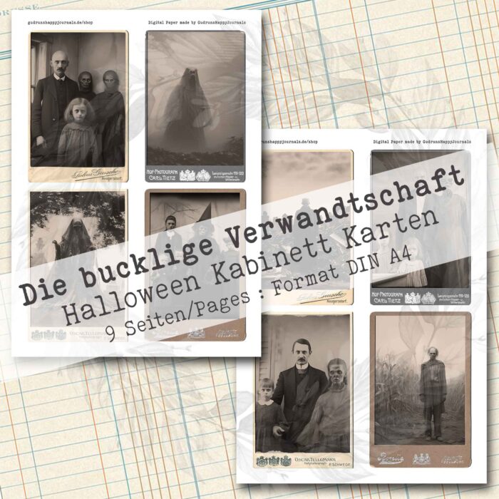 Die bucklige Verwandtschaft, Kabinett Karten, 9 Seiten [Digital] – Bild 4