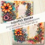 Colorful Blooms, Journal- & Collagepapier, 14 Seiten [Digital] – Bild 7