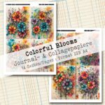 Colorful Blooms, Journal- & Collagepapier, 14 Seiten [Digital] – Bild 8
