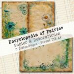 Enzyklopädie der Feen, Papier & Dekorationen, 11 Seiten [Digital] – Bild 7