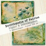 Enzyklopädie der Feen, Papier & Dekorationen, 11 Seiten [Digital] – Bild 6