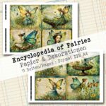 Enzyklopädie der Feen, Papier & Dekorationen, 11 Seiten [Digital] – Bild 5