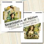 Enzyklopädie der Feen, Papier & Dekorationen, 11 Seiten [Digital] – Bild 4