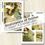 Enzyklopädie der Feen, Papier & Dekorationen, 11 Seiten [Digital] – Bild 3