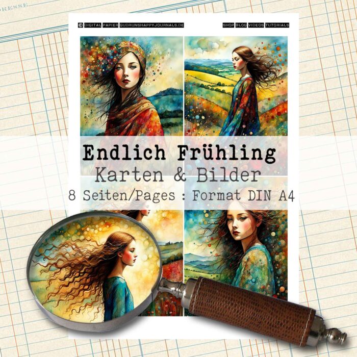 Endlich Frühling, Karten & Bilder, 8 Seiten [Digital] – Bild 2