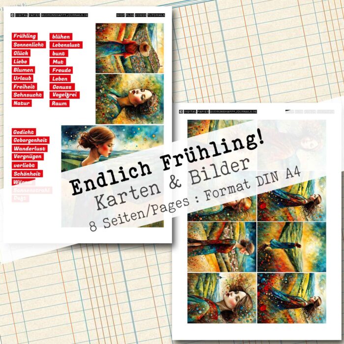 Endlich Frühling, Karten & Bilder, 8 Seiten [Digital] – Bild 3