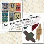 Die gute Hausfrau: Nähen, Ephemera, 4 Seiten [Digital] – Bild 4