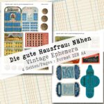 Die gute Hausfrau: Nähen, Ephemera, 4 Seiten [Digital] – Bild 3