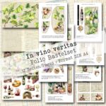 In vino veritas, Folio Bastelset, 12 Seiten [Digital]