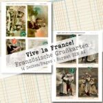 Französische Vintage Grußkarten, 14 Seiten [Digital] – Bild 4