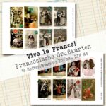 Französische Vintage Grußkarten, 14 Seiten [Digital] – Bild 7
