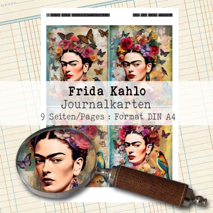 The Power of Frida, Journal Karten, 9 Seiten [Digital] – Bild 2