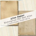 Grungy Papiere, 14 Seiten [Digital] – Bild 9