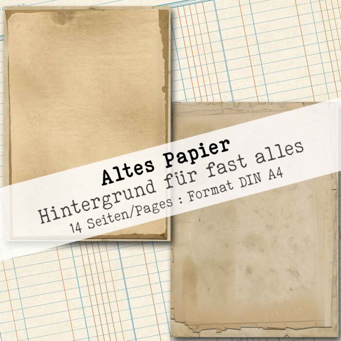 Grungy Papiere, 14 Seiten [Digital] – Bild 9