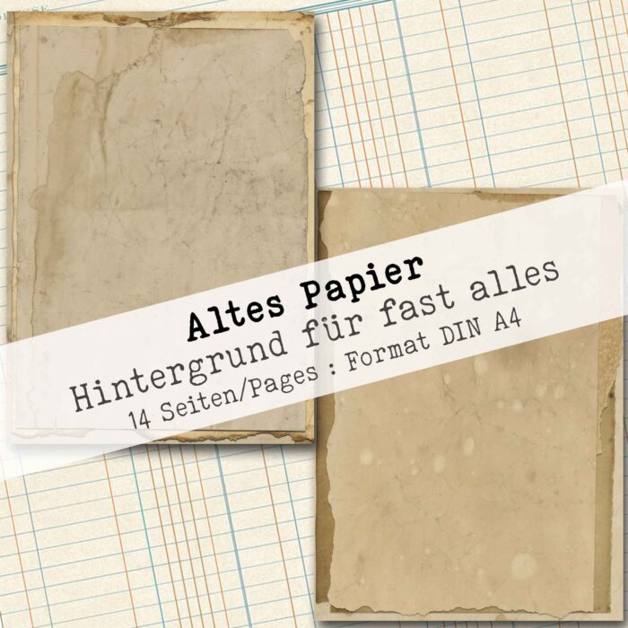 Grungy Papiere, 14 Seiten [Digital] – Bild 8