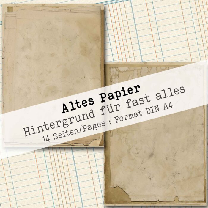 Grungy Papiere, 14 Seiten [Digital] – Bild 7
