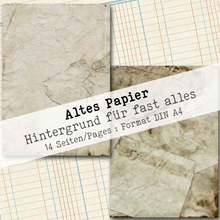 Grungy Papiere, 14 Seiten [Digital] – Bild 5