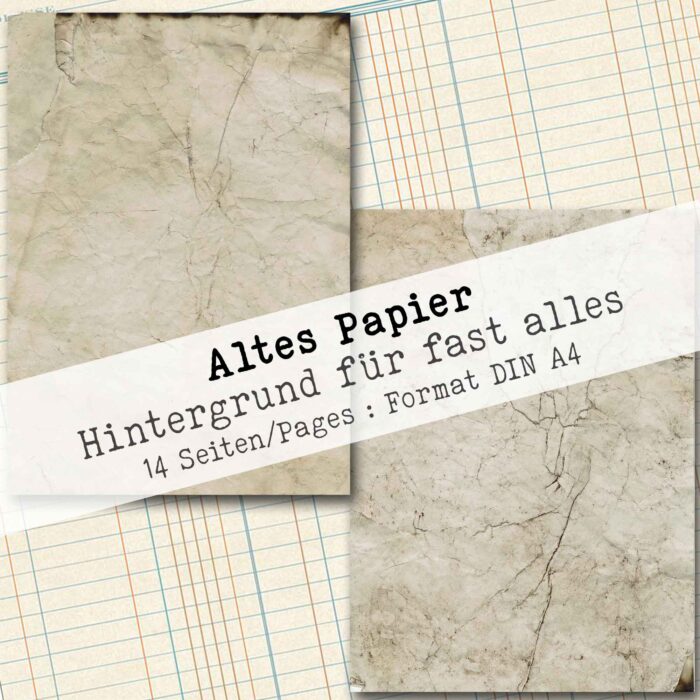 Grungy Papiere, 14 Seiten [Digital] – Bild 3
