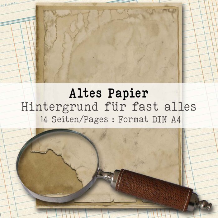 Grungy Papiere, 14 Seiten [Digital] – Bild 2