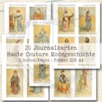 Journalkarten "Haute Couture" [Digital]