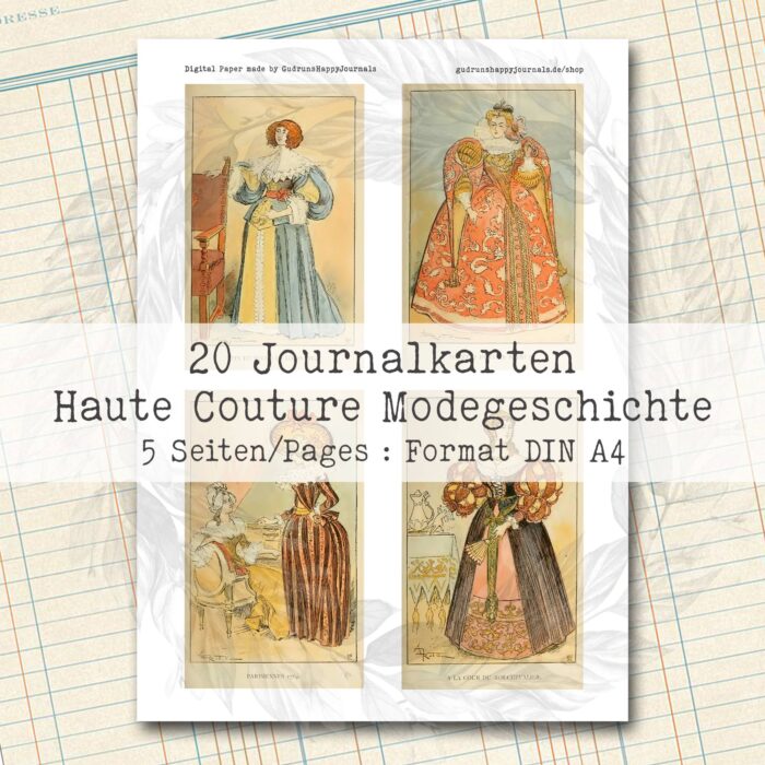 Journalkarten "Haute Couture" [Digital] – Bild 7