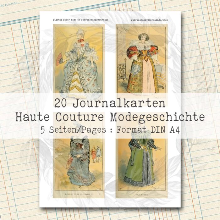 Journalkarten "Haute Couture" [Digital] – Bild 5