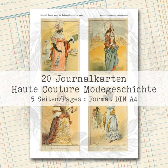 Journalkarten "Haute Couture" [Digital] – Bild 3