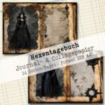 Das geheime Hexentagebuch, Journal- & Collagepapier, 24 Seiten [Digital] – Bild 7
