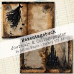 Das geheime Hexentagebuch, Journal- & Collagepapier, 24 Seiten [Digital] – Bild 11