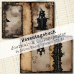 Das geheime Hexentagebuch, Journal- & Collagepapier, 24 Seiten [Digital] – Bild 10