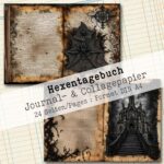 Das geheime Hexentagebuch, Journal- & Collagepapier, 24 Seiten [Digital] – Bild 9