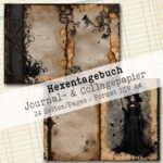 Das geheime Hexentagebuch, Journal- & Collagepapier, 24 Seiten [Digital] – Bild 8