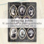 Schaurig schön, 16 zauberhafte Hexenportraits, 4 Seiten [Digital] – Bild 6