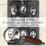 Schaurig schön, 16 zauberhafte Hexenportraits, 4 Seiten [Digital] – Bild 2