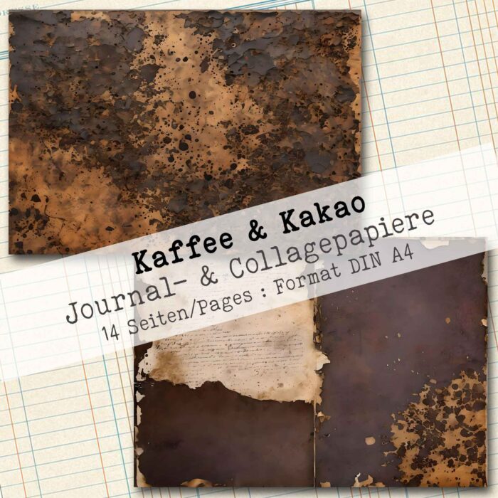 Kaffee & Kakao, Journal- und Collagepapiere, 14 Seiten [Digital] – Bild 8