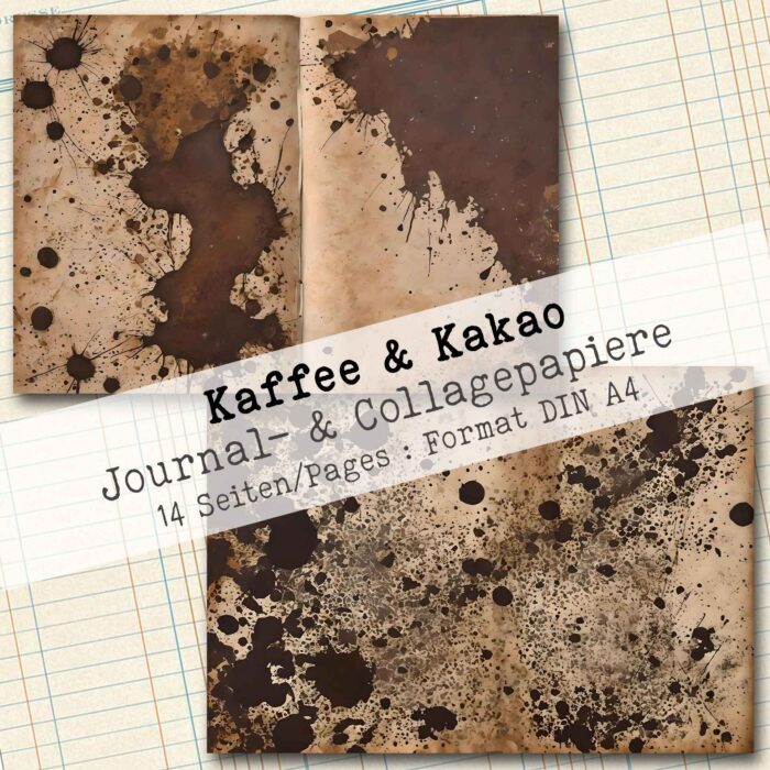 Kaffee & Kakao, Journal- und Collagepapiere, 14 Seiten [Digital] – Bild 6