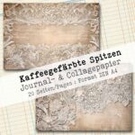 Kaffeespitzen, Journal- & Collagepapier, 20 Seiten [Digital] – Bild 5