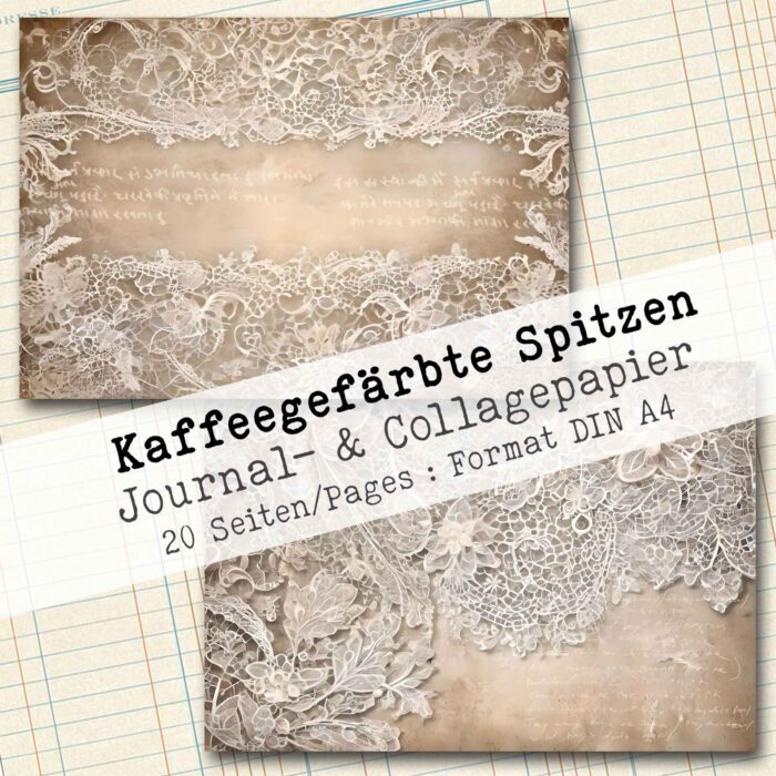 Kaffeespitzen, Journal- & Collagepapier, 20 Seiten [Digital] – Bild 5